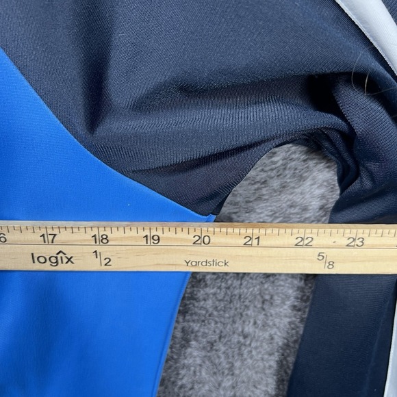 Nike Track Jacket Youth Boys Large Blue Full Zip Knit Activewear Running - Picture 4 of 9